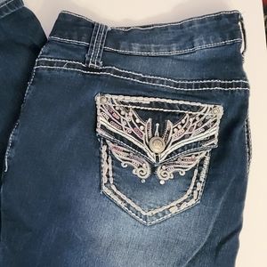 Women's Capri Blue jeans